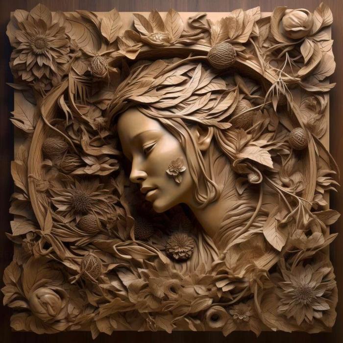 نموذج ثلاثي الأبعاد لآلة CNC 3D Art 